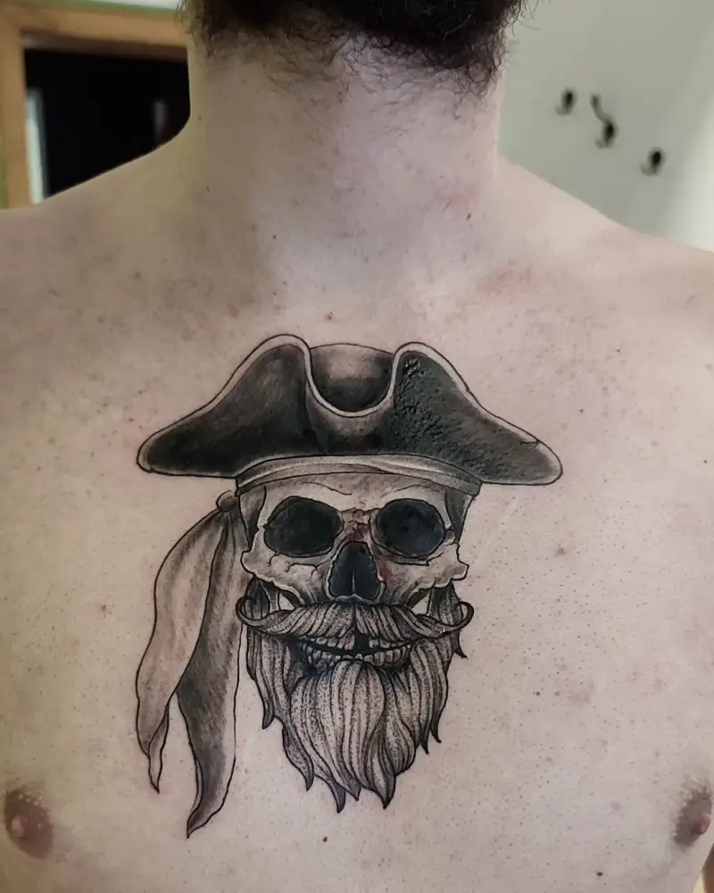 Pirate Chest Tattoo 2