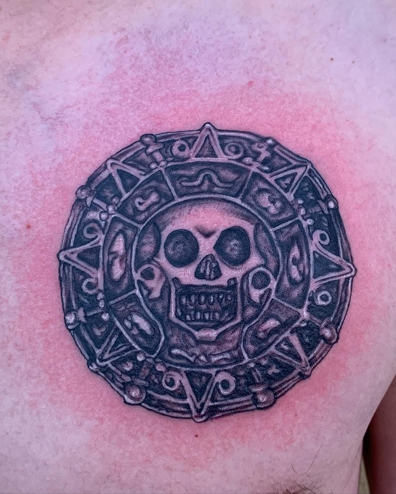 Pirate Coin Tattoo 1