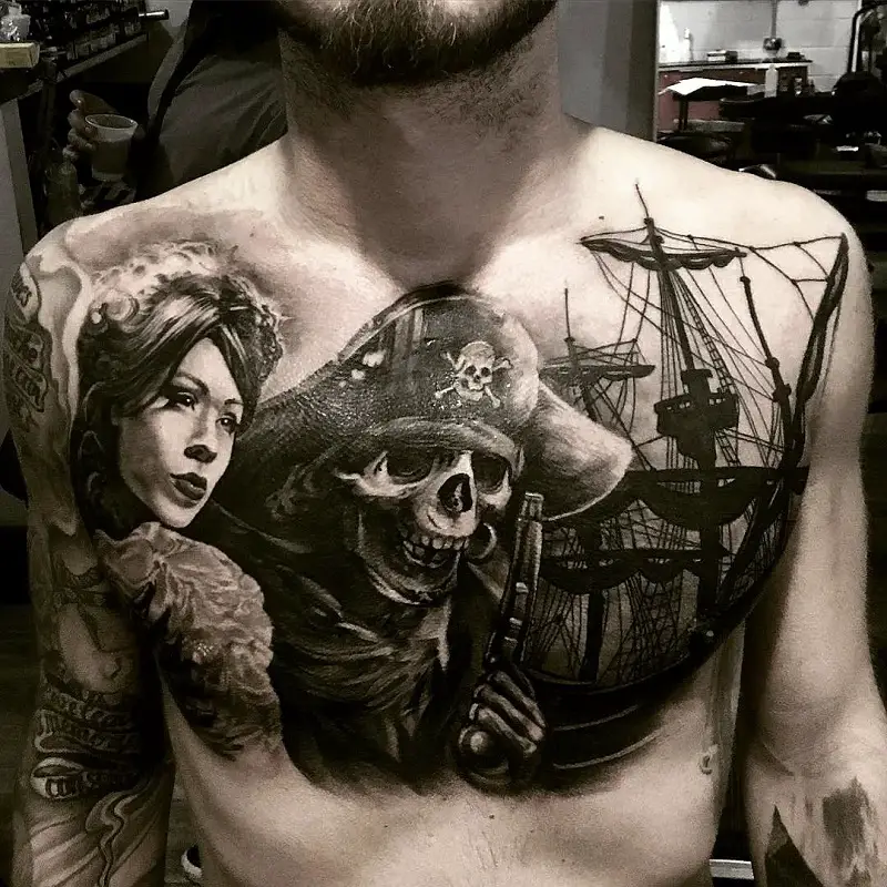 Pirate Nautical Tattoos 1