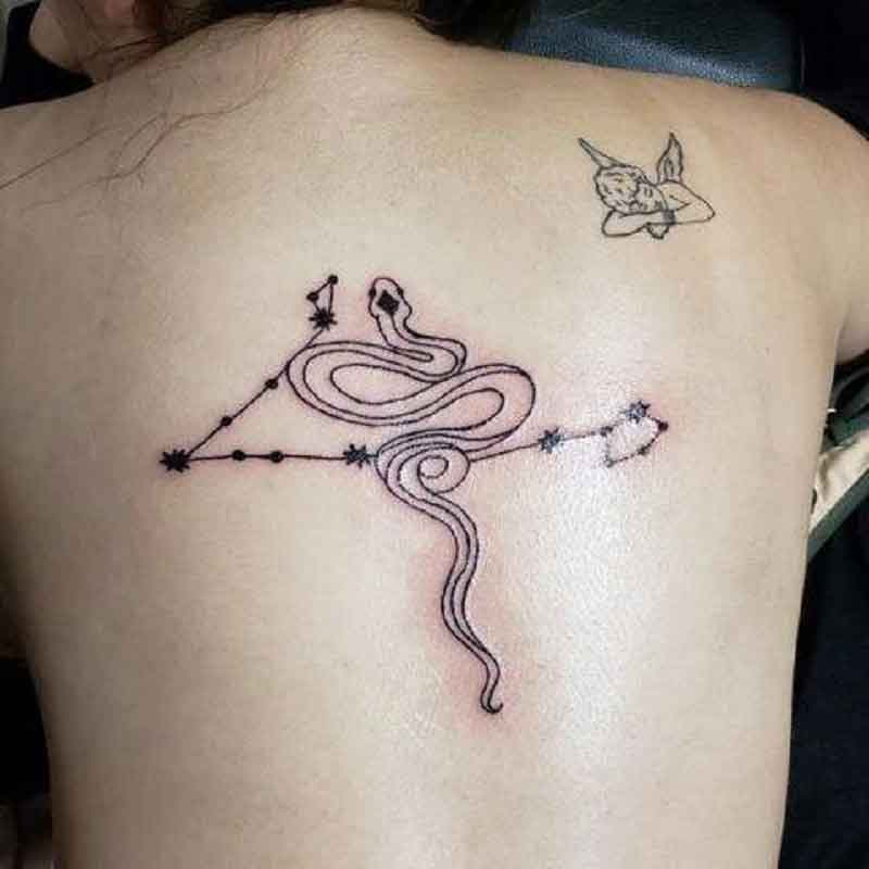 Pisces Constellation Tattoo 2