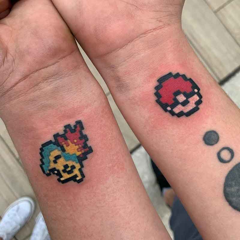 Pixel Pokemon Tattoo 1