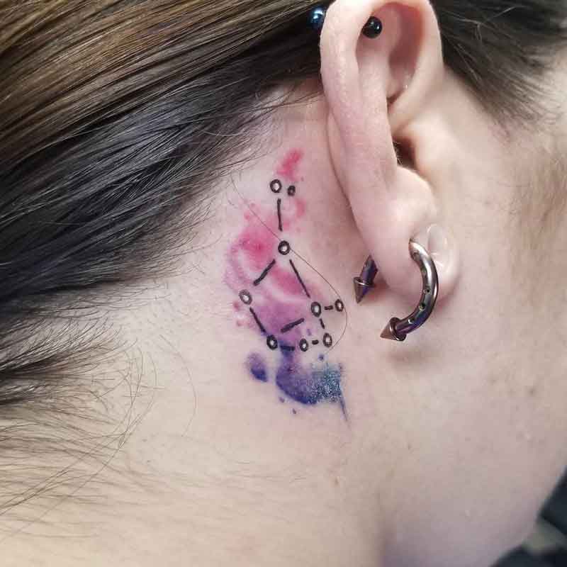 Pleiades Constellation Tattoo 2
