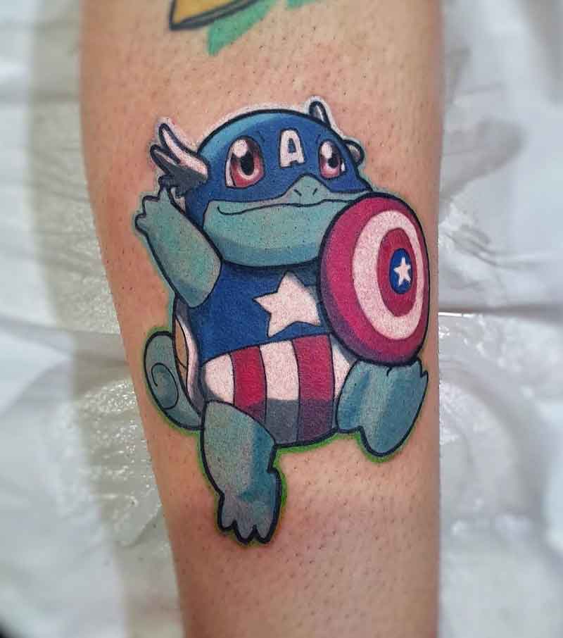 Pokemon Avengers Tattoo 1