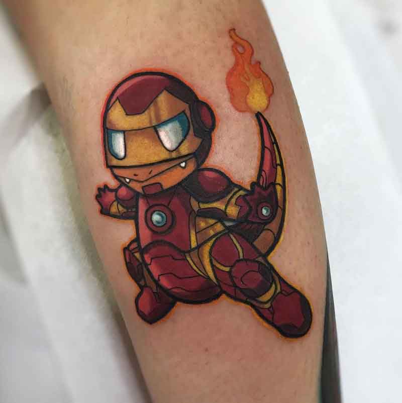 Pokemon Avengers Tattoo 2