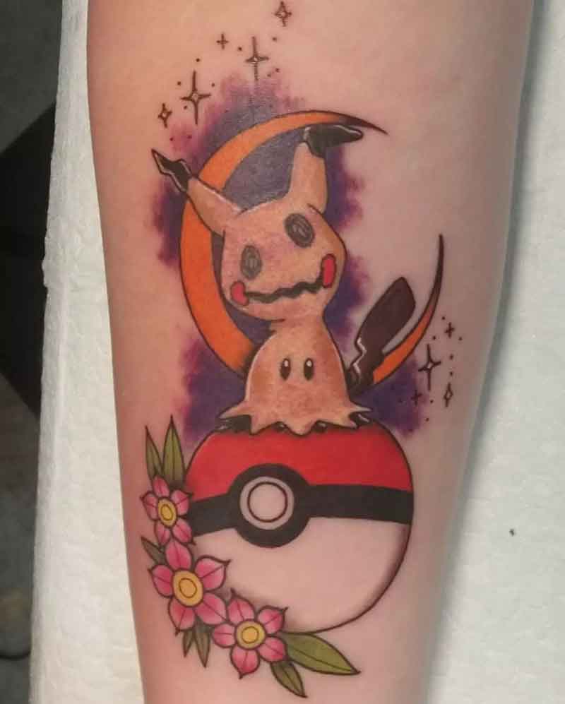 Pokemon Ball Tattoo 2