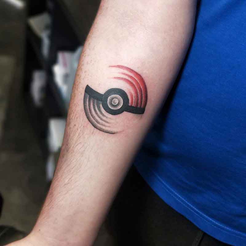 First Tattoo  Pokeball by steampunk8atman  Tatuagem Tatoo Tatuagens