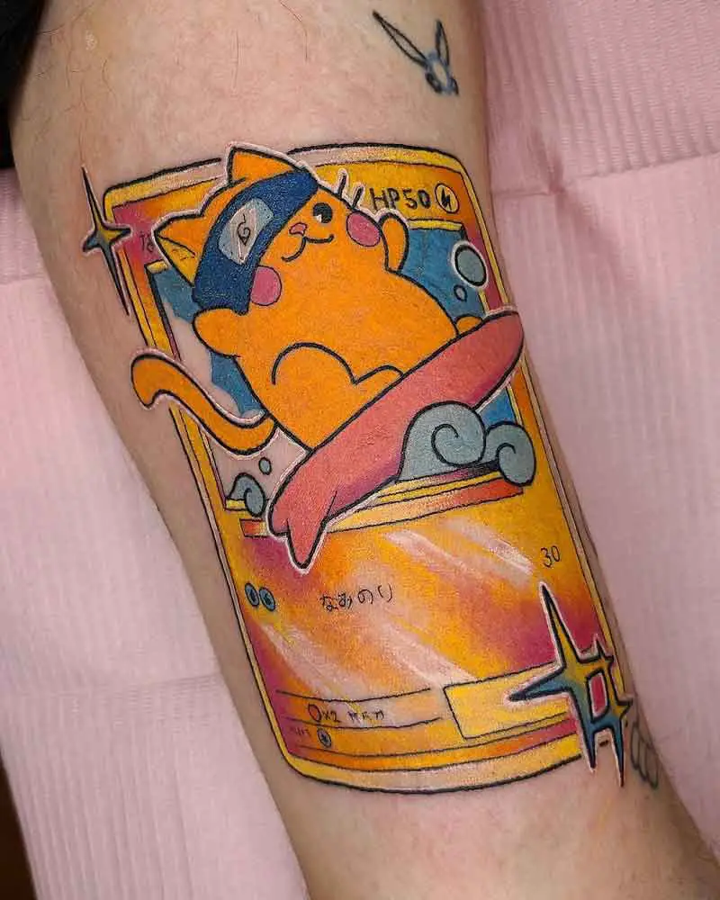 Pokemon Card Tattoo 2