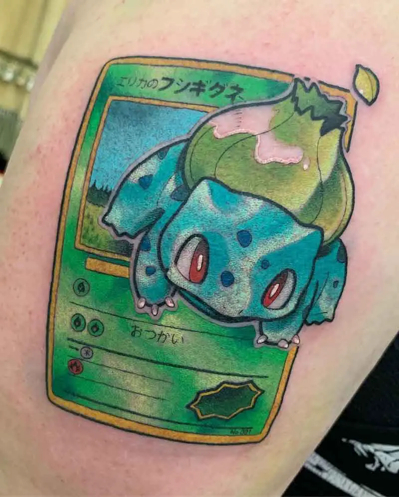Pokemon Card Tattoo 3