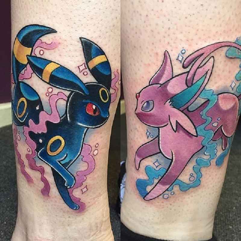 Pokemon Couple Tattoos 1