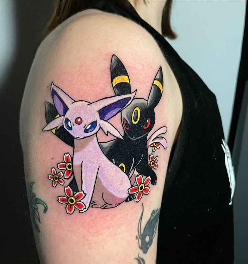 Pokemon Couple Tattoos 3