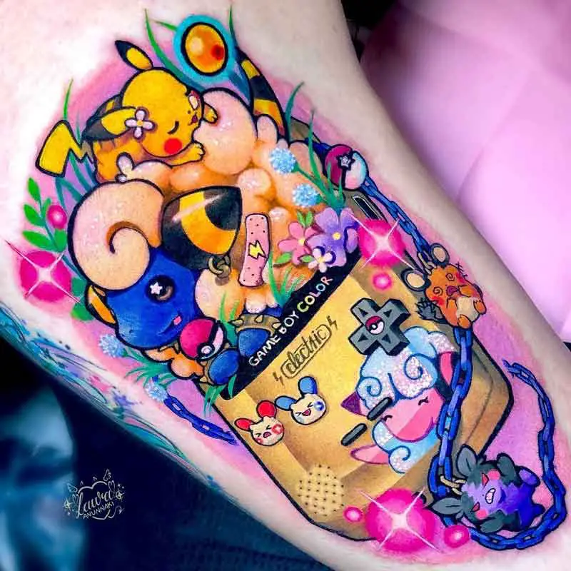 Dan Mcwillaims on X Wait for it Charmander gameboy tattoo  tattoo  pokemon httpstcoGWougQClGy  X