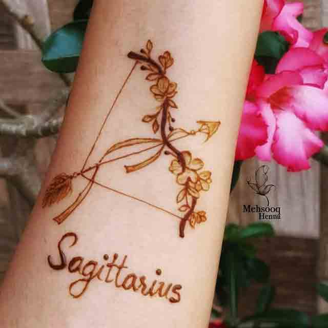 Sagittarius-Henna-tattoo-(2)