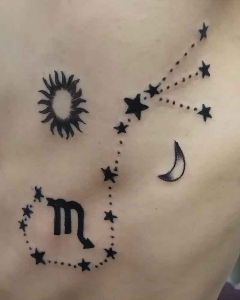 95 Minimalist Constellation Tattoo Ideas You Cant Miss Out On  Wild Tattoo  Art