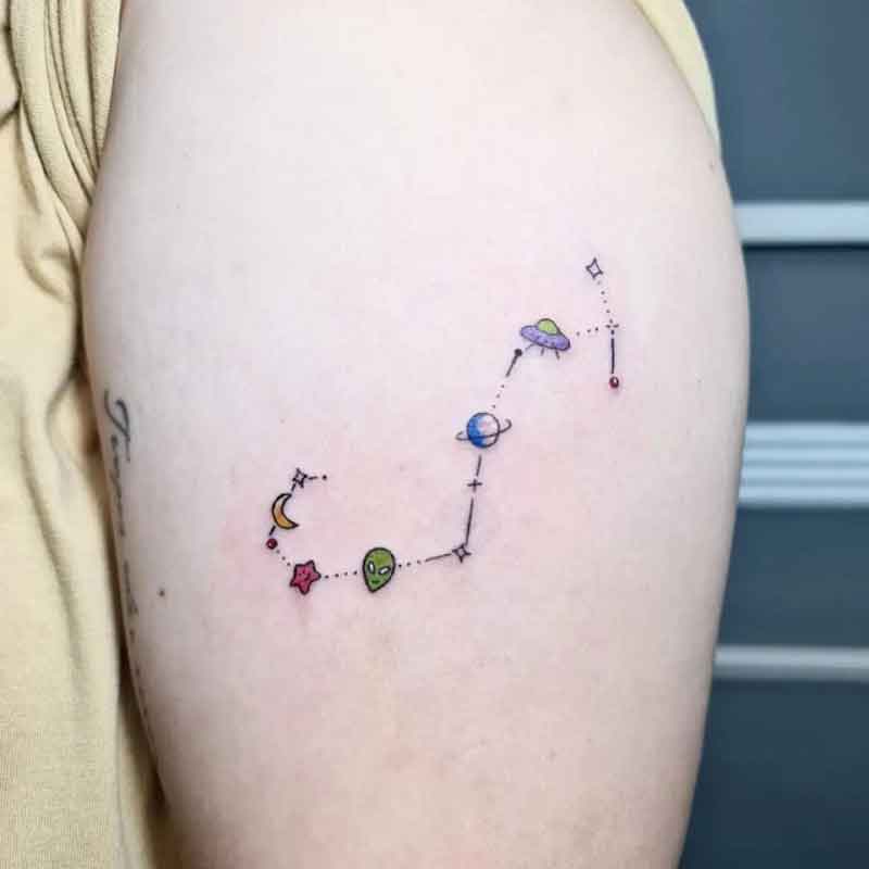 Scorpio Constellation Tattoo 2