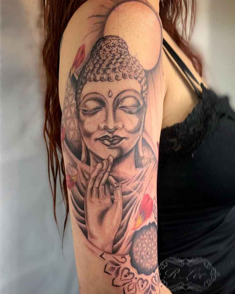 Skinny Buddha Tattoo 1