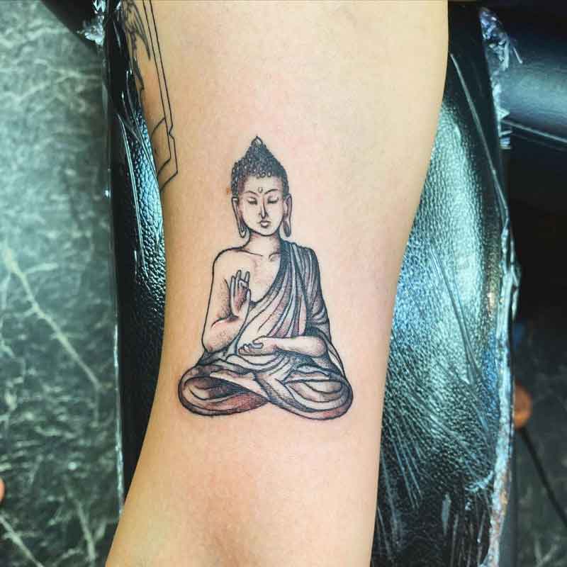 Skinny Buddha Tattoo 3