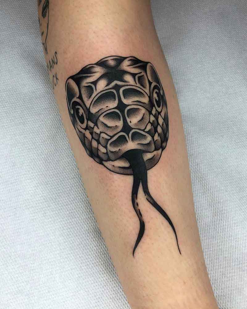 Snake Head Tattoo 3