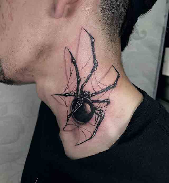 spider tattoo on neckTikTok Search