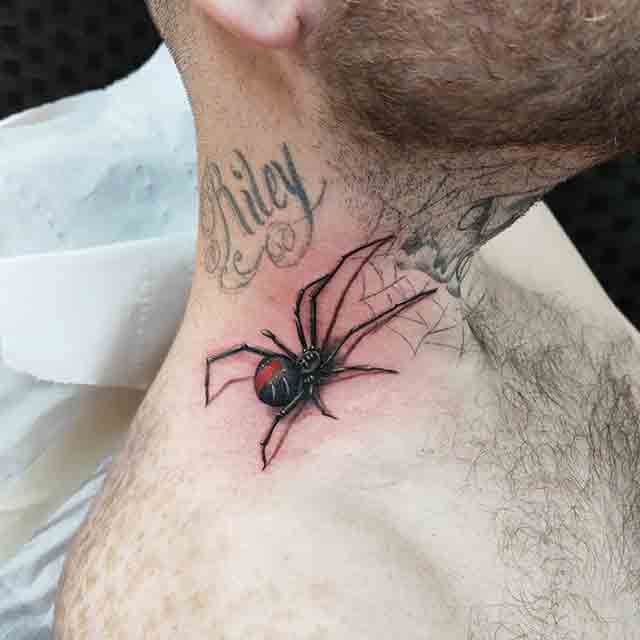 Spider-Neck-Tattoo-(3)