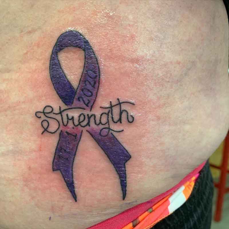 Strength Cancer Tattoos 2