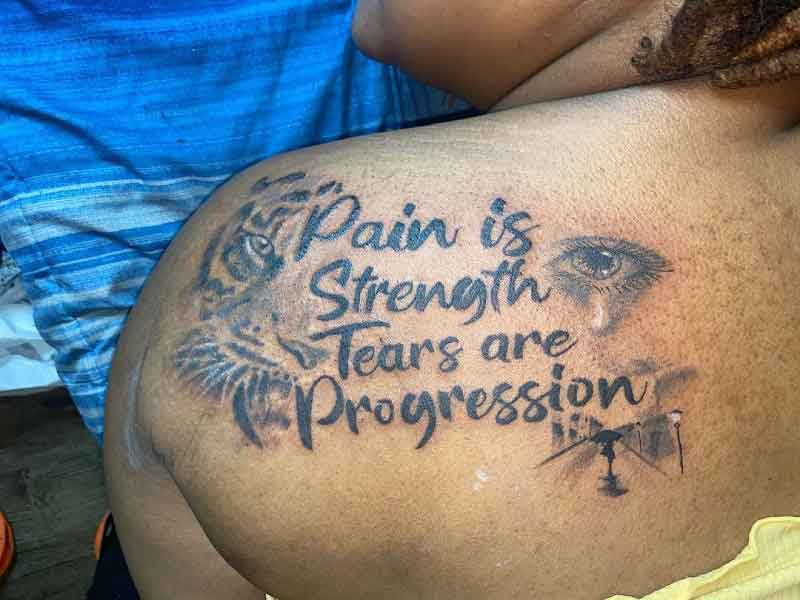 Strength Inspirational Tattoo 3