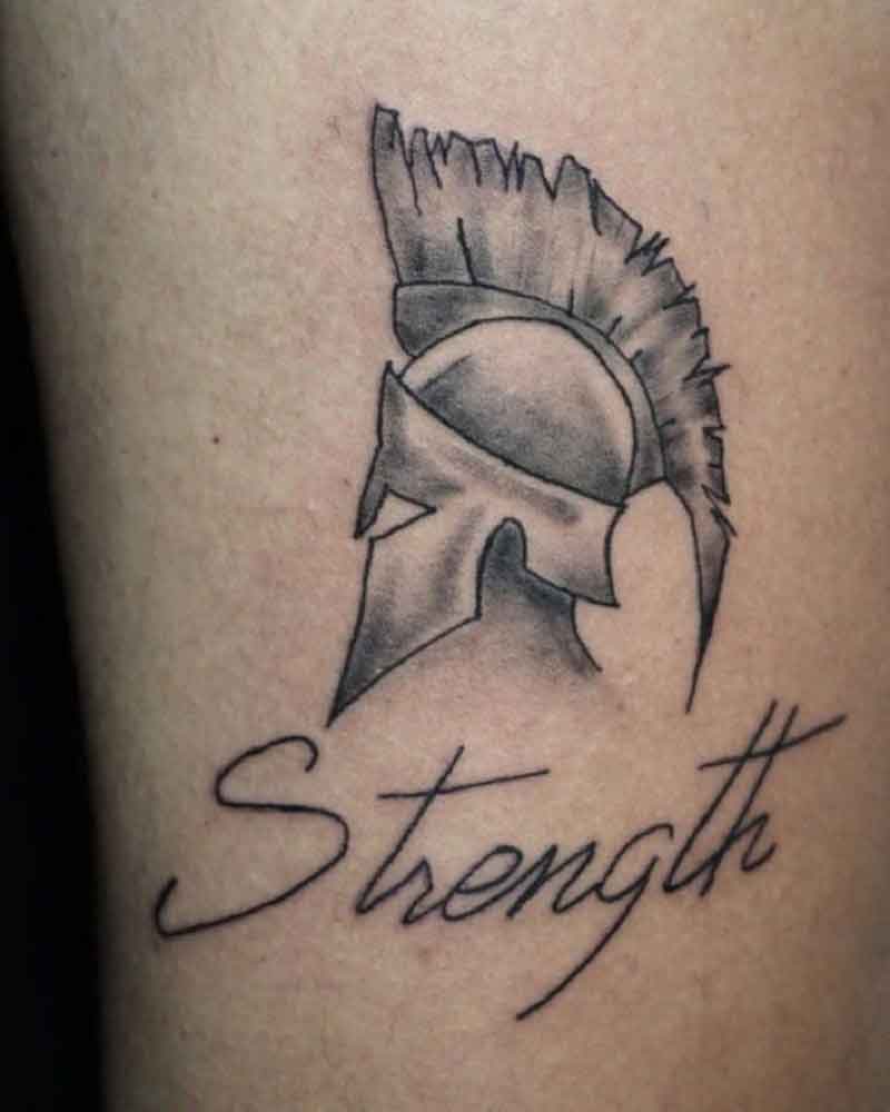 Strength Warrior Tattoo 1