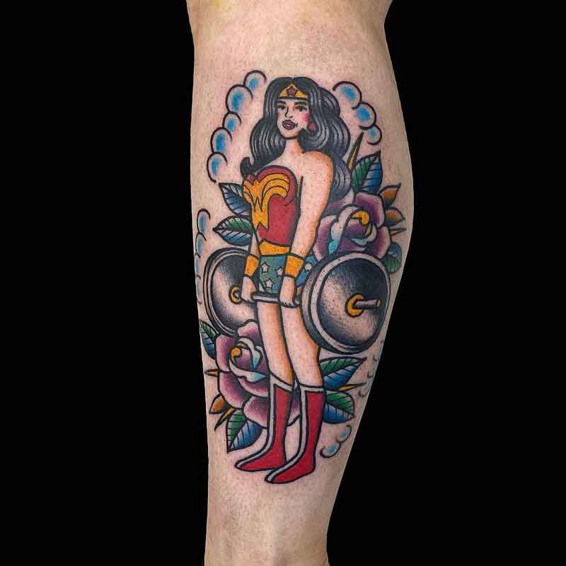 Strength Wonder Woman Tattoo 1