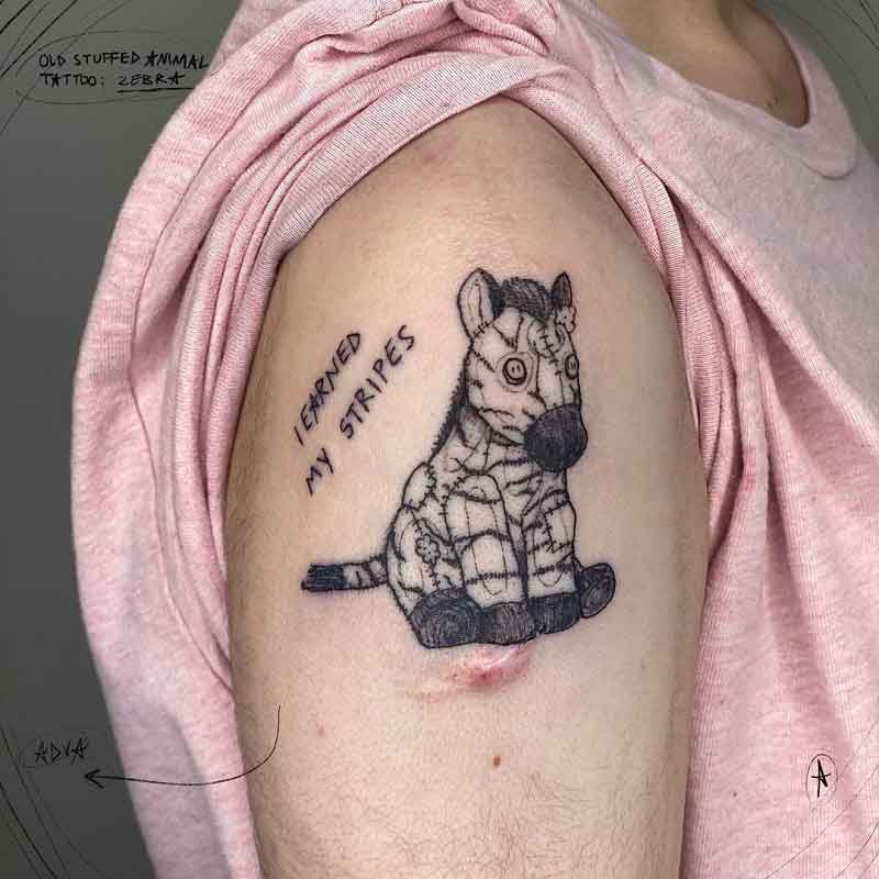 Stuffed Animal Tattoo 2