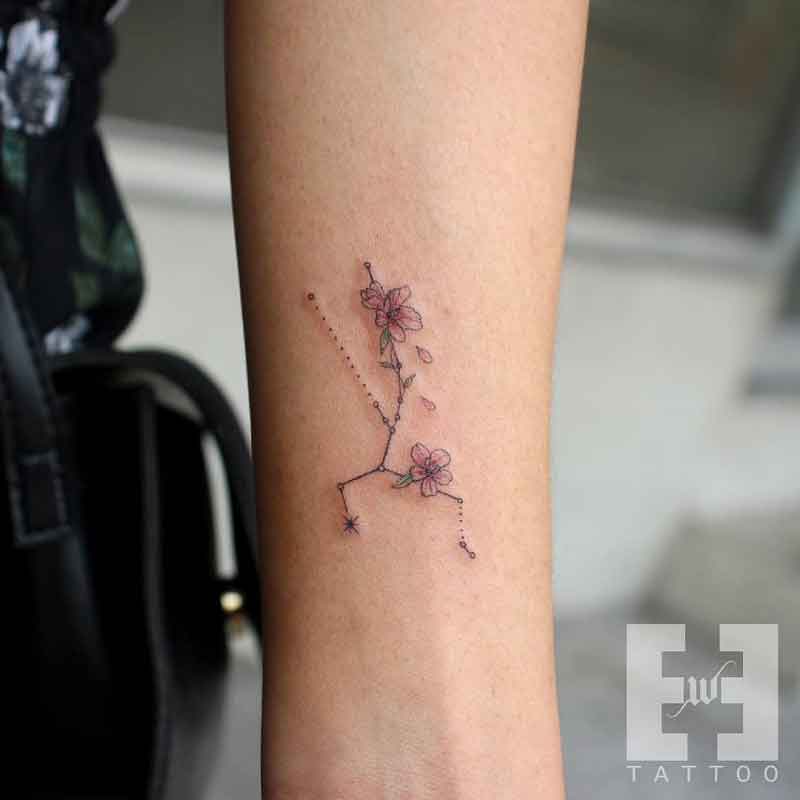 Taurus Constellation Tattoo 2