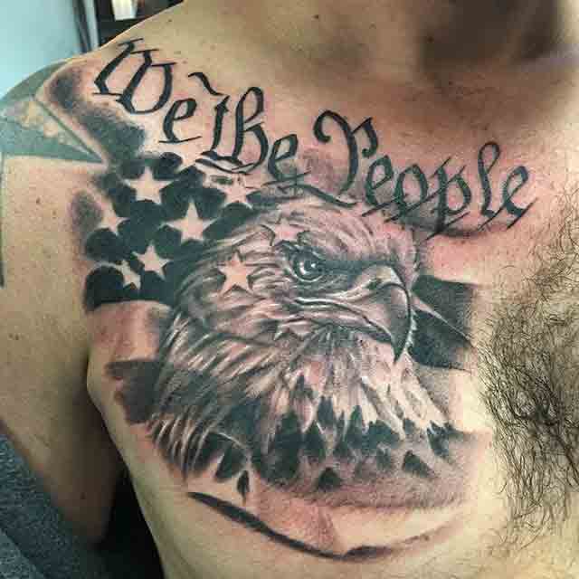 Traditional-Bald-Eagle-And-We-The-People-Tattoo-(1)