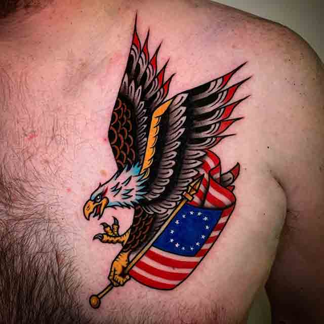 40 American Flag Tattoos Every Patriotic Should Consider Getting  100  Tattoos