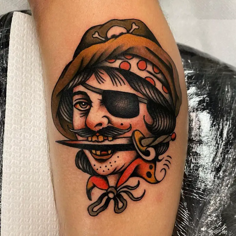 75 Amazing Masterful Pirate Tattoos Designs  Meanings  2019