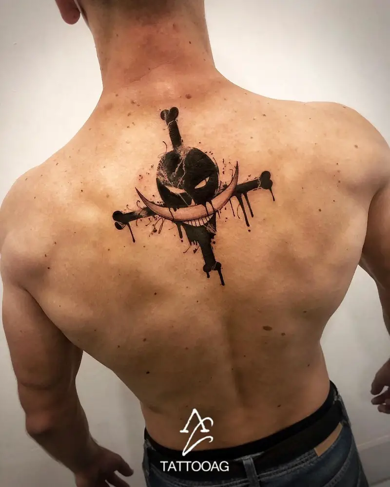 Whitebeard Pirates Tattoo 1