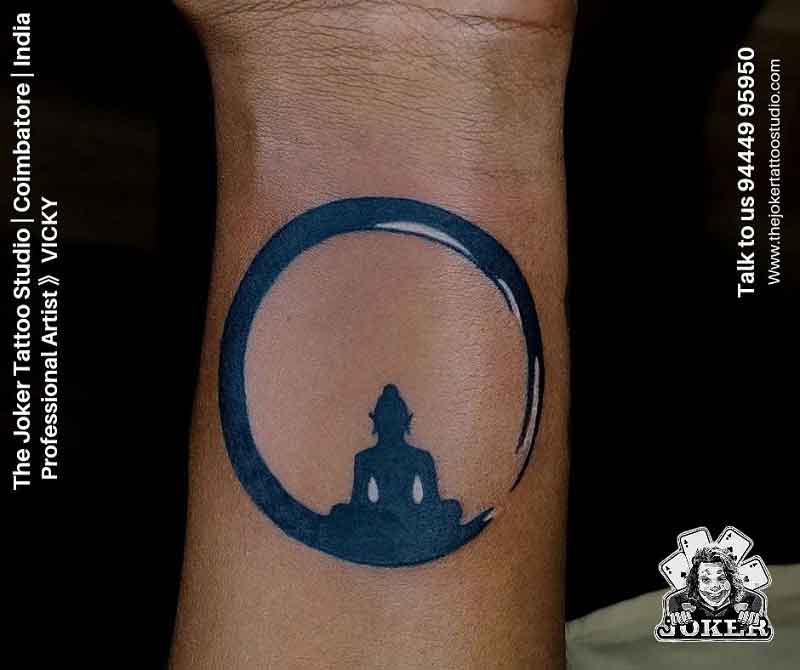 Wrist Buddha Tattoo 1