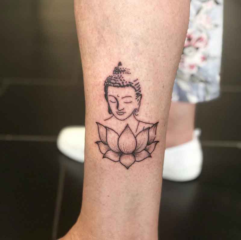 Wrist Buddha Tattoo 2