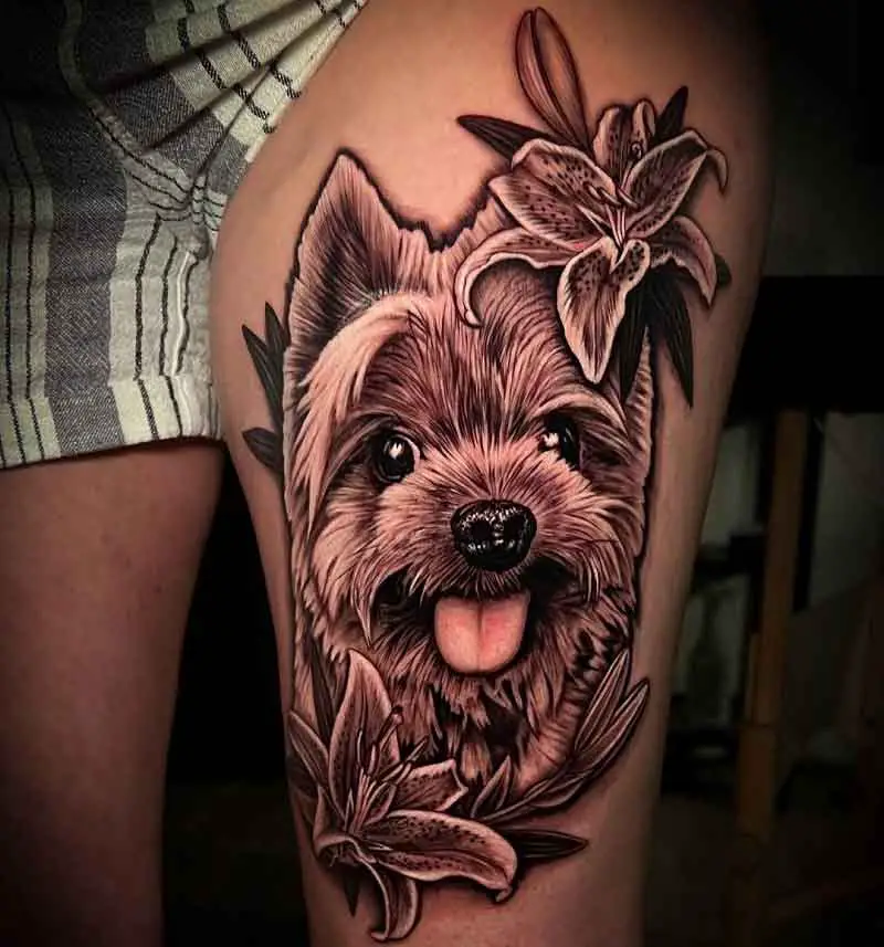 21 Touching Dog Tattoo Ideas For Women  Styleoholic