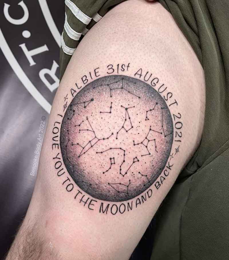 Zodiac Constellation Tattoo 1