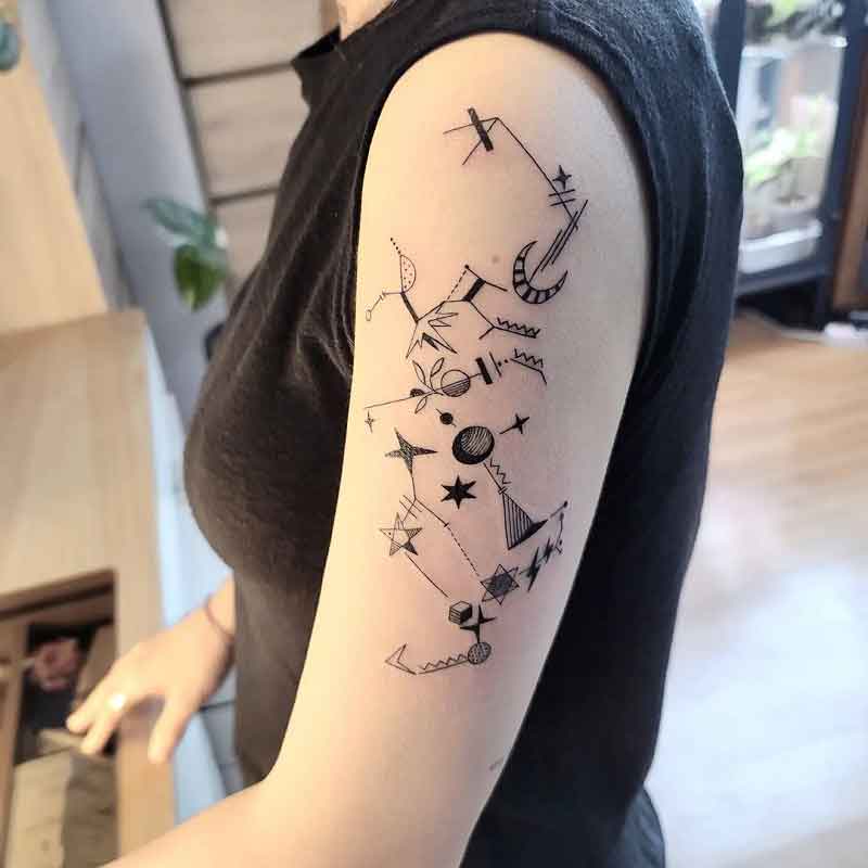 Zodiac Constellation Tattoo 2