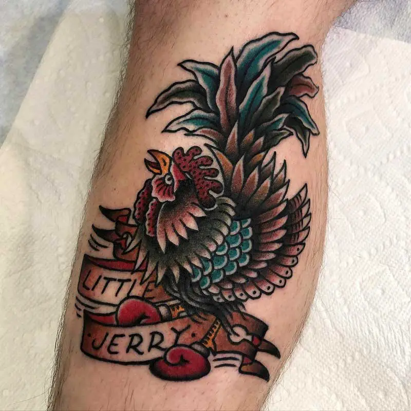 Electric Tattoos  Tony Nilsson  Hand tattoos Rooster tattoo Traditional  tattoo