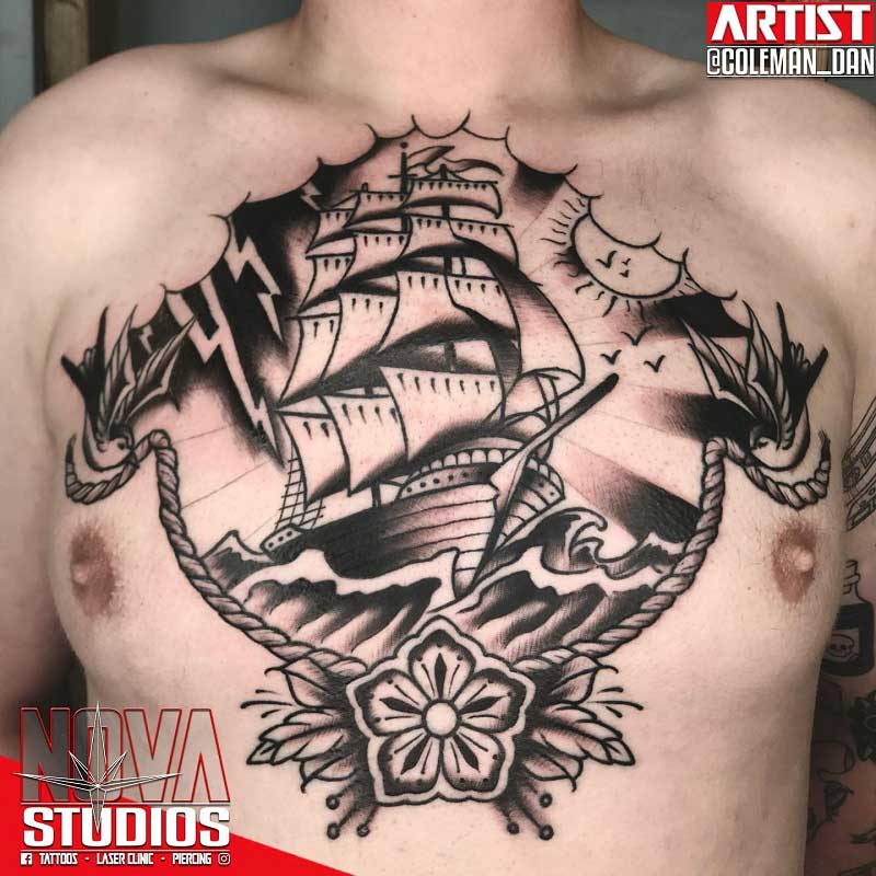 american-traditional-pirate-ship-tattoo-1