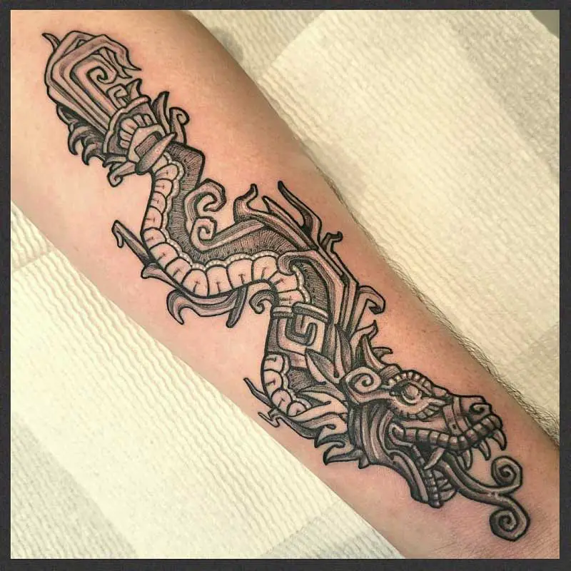 Discover 169+ images quetzalcoatl aztec jaguar tattoo In.thptnganamst