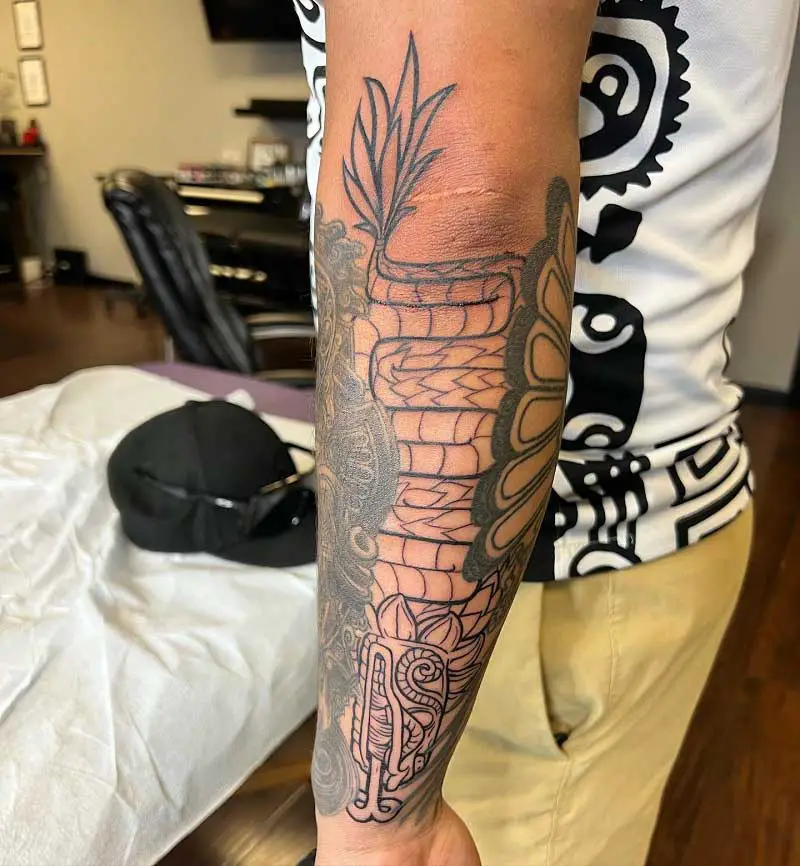 aztec-snake-quetzalcoatl-tattoo-1