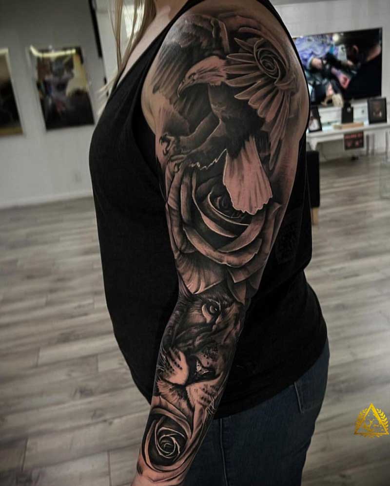 bird-lion-tattoo-1