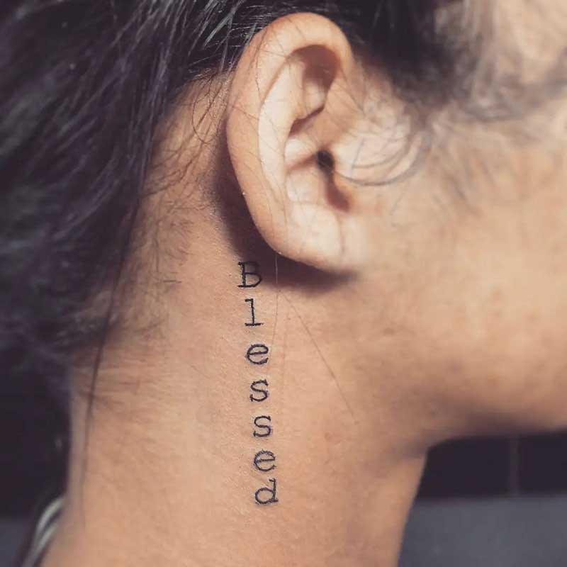 blessed-behind-ear-tattoo-1