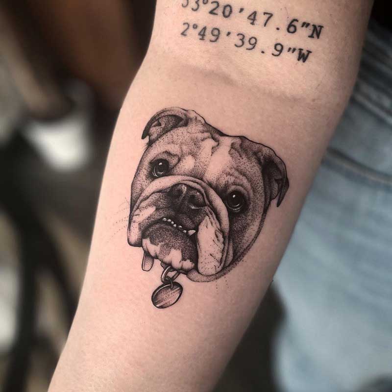 100+ Bulldog Tattoo Ideas for Men and Women! –