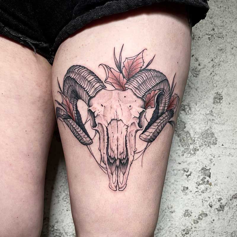 capricorn-tattoo-skull-1