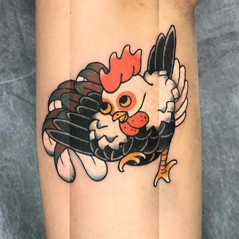 cartoon-chicken-tattoo-1