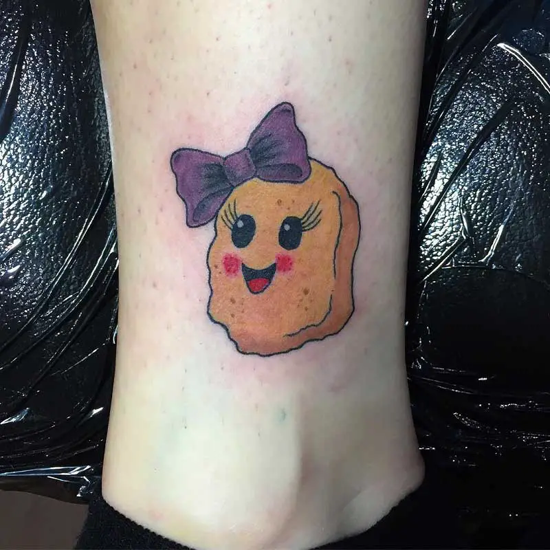 This Is The Most Epic Chicken Nugget Tattoo We Have Ever Seen