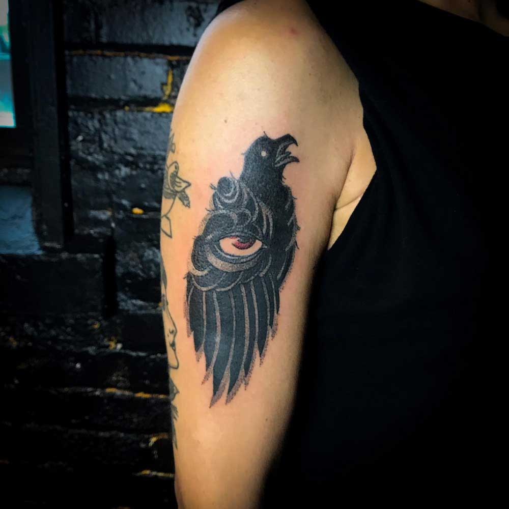 crow-forearm-tattoo-3