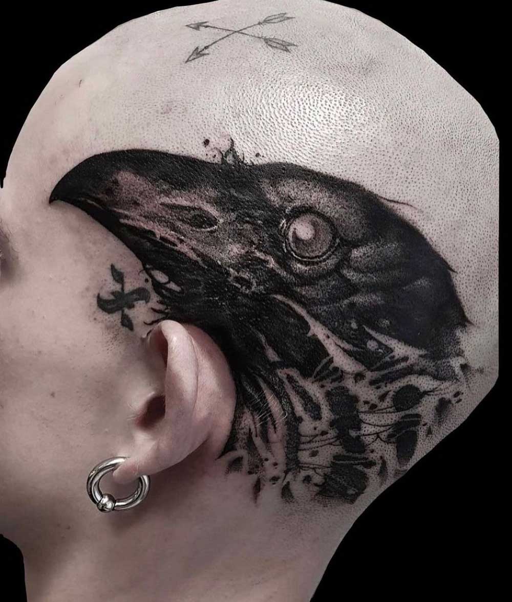 crow-head-tattoo-3